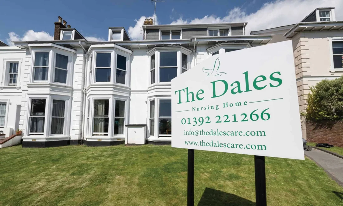 The Dales care home exterior